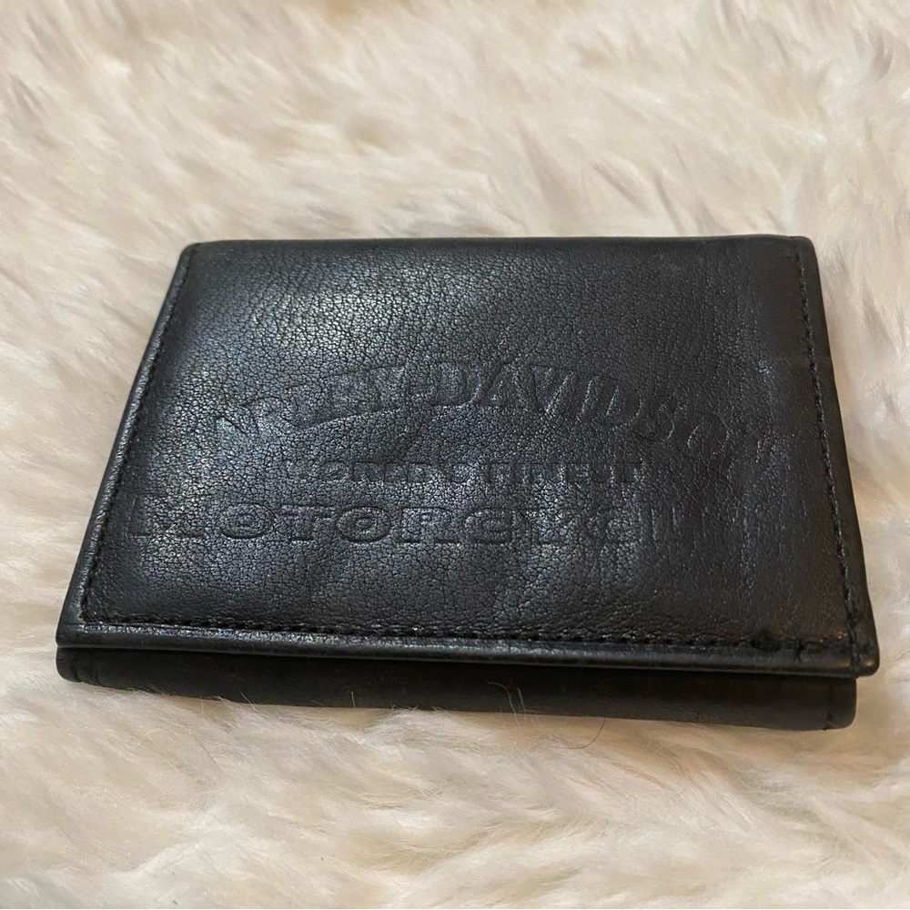 Harley Davidson Motorcycle Wallet in Black